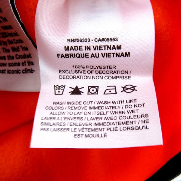 Nike ACG Wolf Tree Thermal Vest Polartec Orange Mens Size Medium NEW - Picture 15 of 15